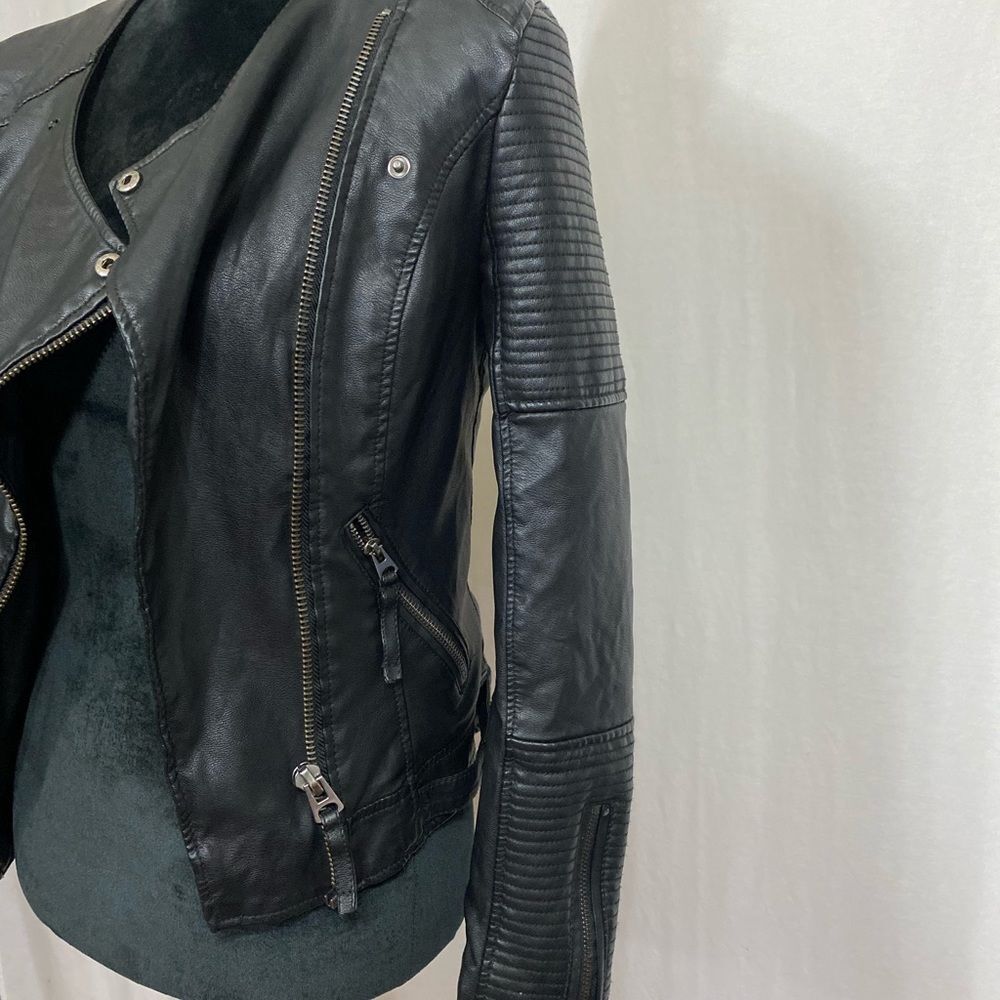Top Shop leather jacket - Picture 2 of 8
